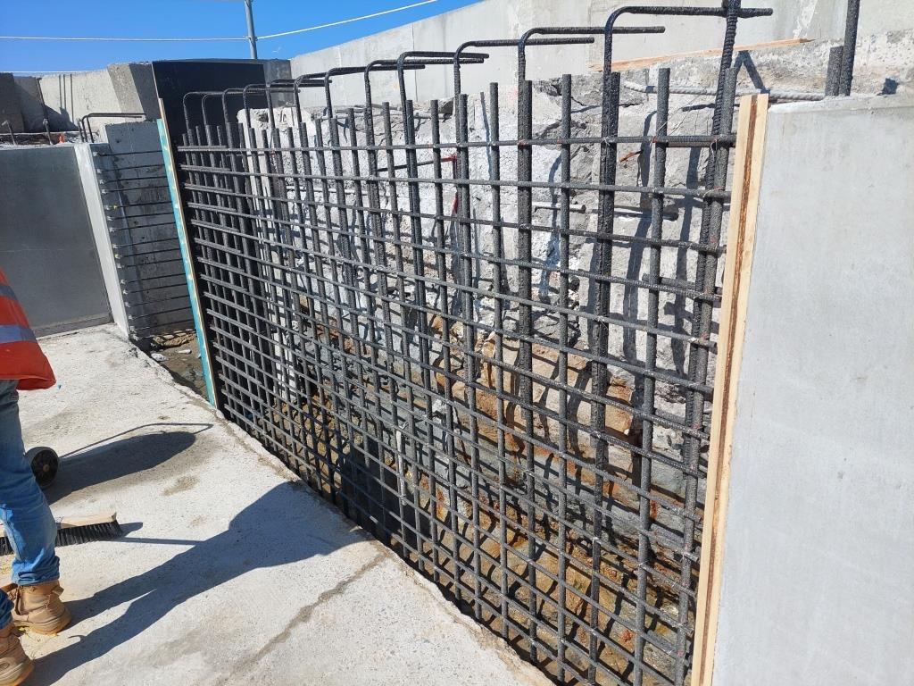 gfrp rebar for coastal pool construction
