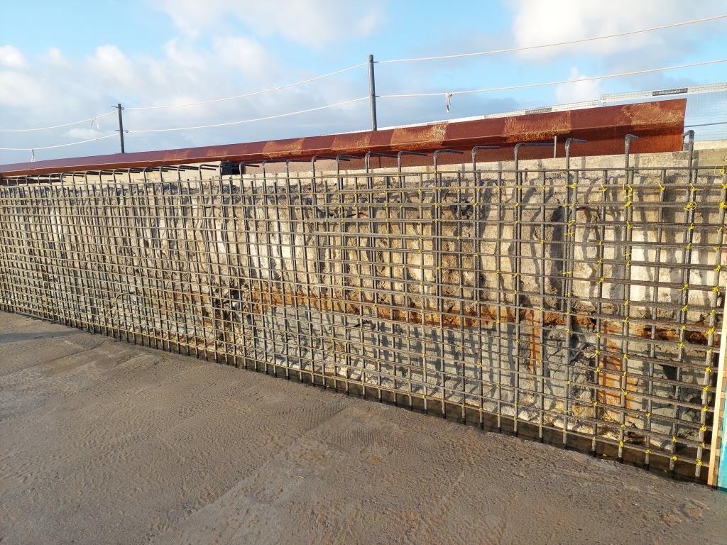 gfrp rebar for coastal pool construction
